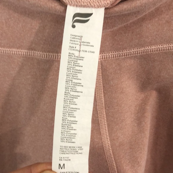 Fabletics pink leggings - Picture 10 of 10